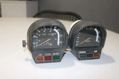 Yamaha XV750 1982 Virago Gauge Cluster velocímetro velocímetro Foto 1 de 4