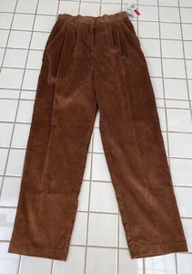 VINTAGE 90er Adlerauge Sport Cordhose, rostfarben Größe 12, Original-Etikett - Bild 1 von 17