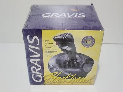 New Factory Sealed, Gravis Blackhawk Joystick  Vintage (1998) for Win 95 & 98  - Image 1 of 4