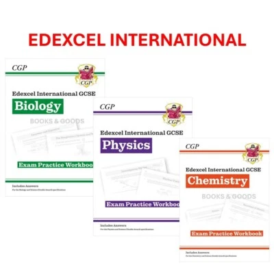 GCSE Edexcel International Triple Science Workbook Biology Chemistry Physics CGP - Image 1 of 4