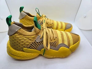 Adidas Trae Young 2 Basketball Shoes Mens 7 Hazy Yellow Athletic Low Top Sneaker - Picture 1 of 8