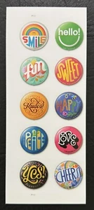 2024 Scott #5919-28 - Forever - PINBACK BUTTONS - Block of 10 Stamps - MNH - Picture 1 of 2