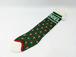 Vintage Christmas Knit Stocking NOEL New W/Tags - Picture 1 of 4