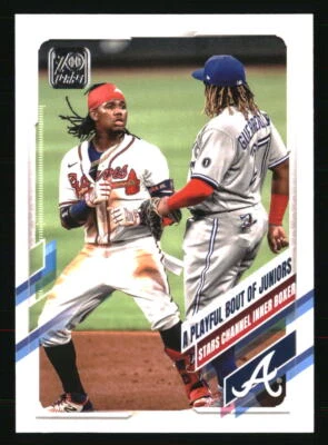 A Playful Bout of Juniors 2021 Topps #61 BASEBALL Card - Image 1 of 2