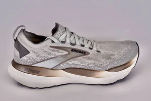 Brooks Men Glycerin 21 Stealthfit 1104211D085 Beige Running Shoes Size 8.5 D - Picture 1 of 13