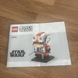 LEGO Brickheadz Star Wars 40795 Luke Skywalker Rebel Pilot Instructions Only - Picture 1 of 15