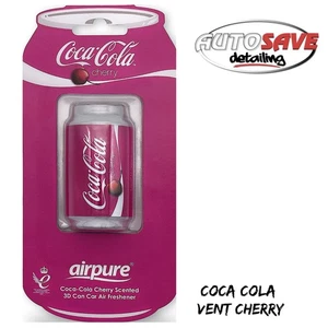 Coca-Cola Cherry Vent Can 3D Air Freshener For Cars - Picture 1 of 1