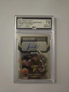 NBA Graded PLG (China) Jarred Vanderbilt Auto. Sensational Signatures - Picture 1 of 2
