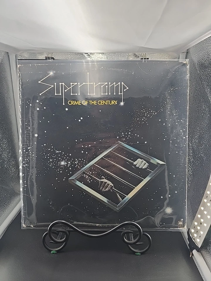 SUPERTRAMP Crime Of The Century  LP 1974 A&M Monarch Press VG+/VG - Image 1 of 4