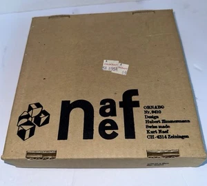 Vintage Holzblock Ornabo Naef 9410 Spiel Puzzle Hubert Zimmermann Box 1971 RAR - Bild 1 von 5
