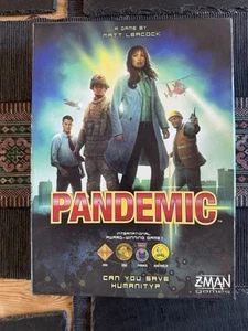 Z-Man Games Pandemic Board Game 2nd Edition 2013, Complete Set - Picture 1 of 3