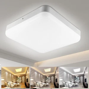 Ultraslim Deckenleuchte LED Badleuchte Deckenlampe Dimmbar Flurlampe Wohnzimmer - Bild 1 von 15