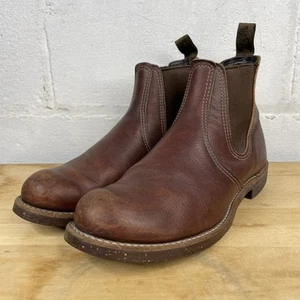 Red Wing Shoes Herren Gr. 9.5D Rancher Chelsea 4526 Stiefel Briar Oil Slick Leder - Bild 1 von 14