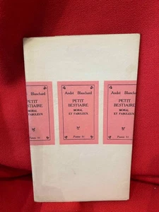 BLANCHARD (André) - Petit Bestiaire, moral et fabuleux. Pierre Seghers, 1950. - Picture 1 of 3