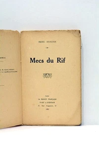 Mecs du Rif René Hugues Paris 1921 - Imagen 1 de 5