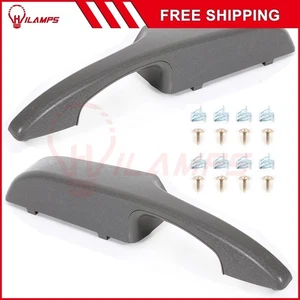 Pair set Left &Right Door Pull Handle Armrest fits 03-19 Chevy Express GMC Savan - Picture 1 of 9