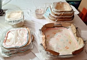 5er Set+ Temp-Tations Tara OLD WORLD CRANBERRY weiß bunt Schalen & Deckel - Bild 1 von 18