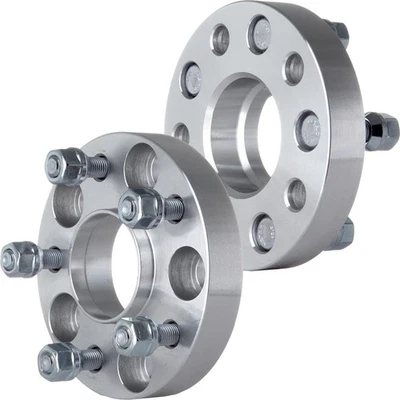 Espaciadores de rueda centrados en el buje de 5x4,5 1" 2 piezas para Honda Civic Accord CR-V HR-V Foto 1 de 4