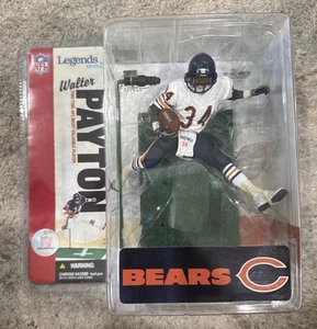 NEW Mcfarlane NFL Legends Series 2 Bears Walter Payton White Jersey Variant MINT - Picture 1 of 4