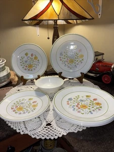 Juego de vajilla Corelle Spring Meadow extraño — 6 cenas — 3 almuerzos — 1 tazón de cereal - Imagen 1 de 15