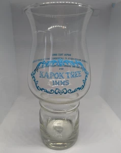 1979 Kapok Tree Inns Hurricane Glasses - PETER PAN INNS BAUMGARDNERS - Bild 1 von 2