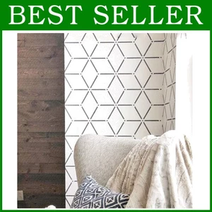 Plantillas de pared de patrón grande - Paquete de 2 rombos - Imagen 1 de 11