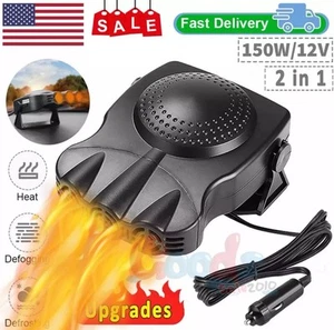 Riscaldatore Auto Elettrico 12V Defogger Portatile Sbrinatore Demister per Auto Camion Camper - Foto 1 di 2