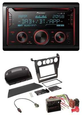 Pioneer 2DIN DAB MP3 Bluetooth USB CD Autoradio für BMW 5er (E60, 2003-2007) - Bild 1 von 4