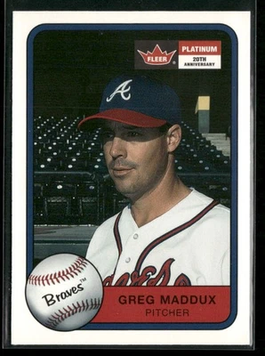 2001 Fleer Platinum #103 Greg Maddux Atlanta Braves - Image 1 of 2