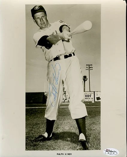 Ralph Kiner Signed Jsa Cert Sticker 8x10 Photo Authentic Autograph - Image 1 of 1