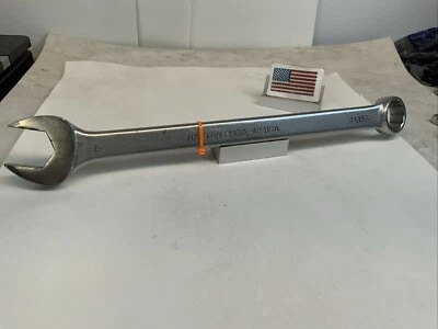 DAYTON CHGO. 48, 1in. Combination Wrench, 12pt,  Model 4X153, USA  -  Orange Tag - Image 1 of 4