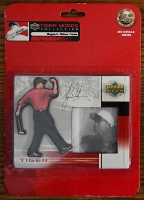 Marco magnético de la colección Tiger Woods de la cubierta superior 2004 Foto 1 de 2