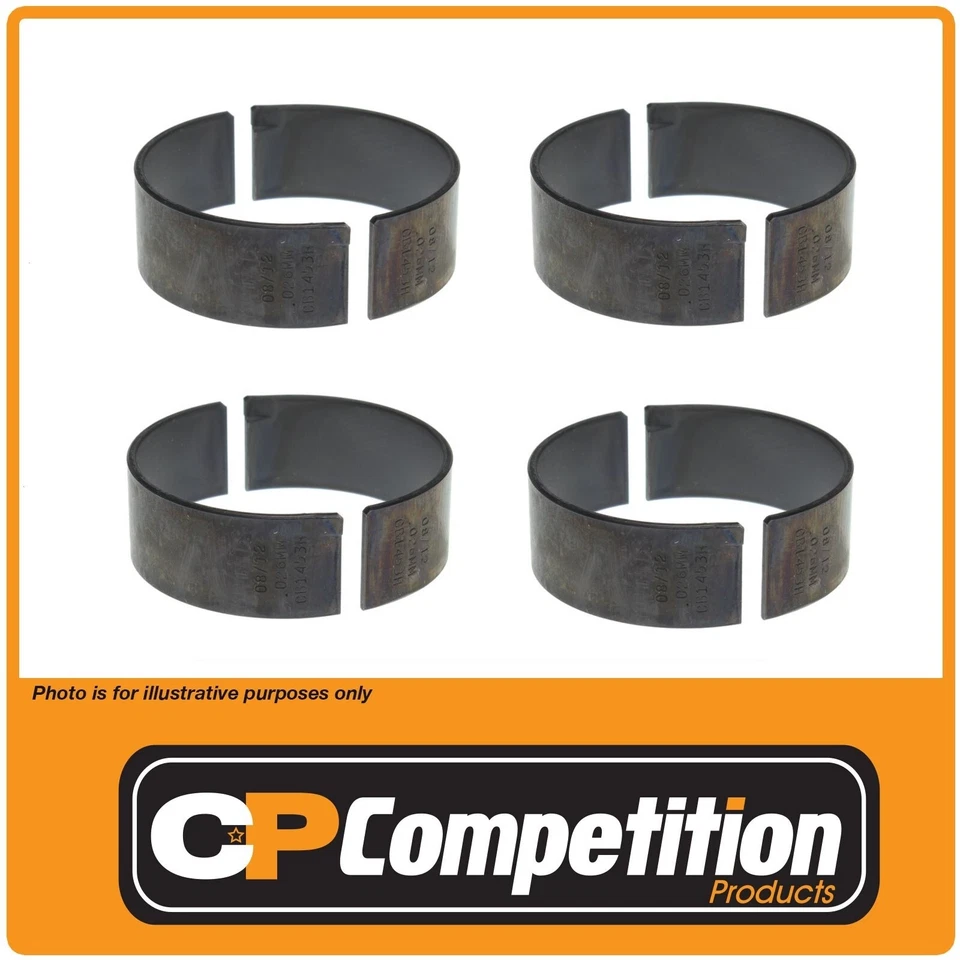 CLEVITE RACE CON ROD BEARING SET FORD LASER MAZDA 323 B6 BP STANDARD SIZE - image 1 of 1
