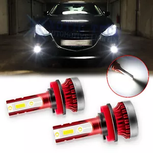 Repuesto de bombillas LED antiniebla blancas para conducción Mazda 3 2004-2016 100W 6000 k - Imagen 1 de 10