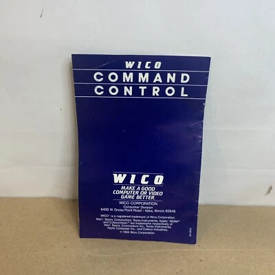 WICO Command Control Manual Vintage 80s - Image 1 of 3