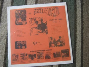 JAN & DEAN "STUDIO OUT-TAKES VOL 2" NEW/SEALED VINTAGE US LP - Picture 1 of 2