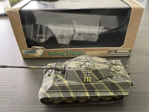 AF786 DRAGON ARMOR KING TIGER HENSCHEL TURRET FRANCE 1944 1/72 60049 WWII - Foto 1 di 5
