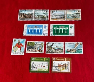 1983/1985 GB Guernsey Stamps X 4 sets - Picture 1 of 1