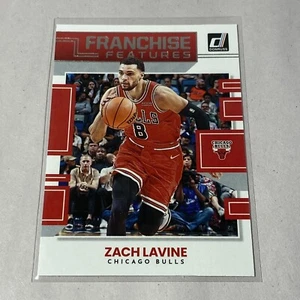 2022-23 Panini Donruss Zach LaVine Franchise Features Card #6 NBA Chicago Bulls - Picture 1 of 6