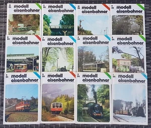 modelleisenbahner 1984 Jahrgang komplett Eisenbahn-Modell-Zeitschrift transpress - Bild 1 von 3