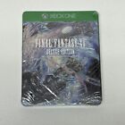 Sealed Final Fantasy XV Deluxe Edition Steelbook US NTSC Factory Sealed