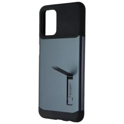 Funda Spigen Slim Armor Series para Samsung Galaxy A12 - Metal Pizarra Foto 1 de 3