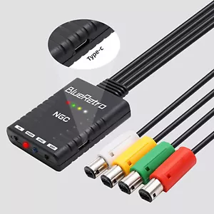 Adapter For PS5 PS4 XBox One Switch Wireless Controller To NGC Gamecube Console - Picture 1 of 5