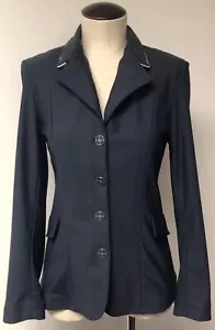 ABRIGO DE COMPETICIÓN TREDSTEP SOLO PRO AZUL MARINO MUJER CUELLO CAMBIABLE 4 DOMA - Imagen 1 de 12