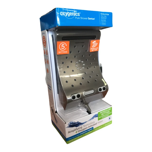 Oxygenics Evolution 34588 Shower Head - Silver