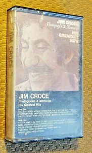 Jin Croce Photographs & Memories His Greatest Hits VTG Cassette Tape 90467-4-Y - Picture 1 of 5