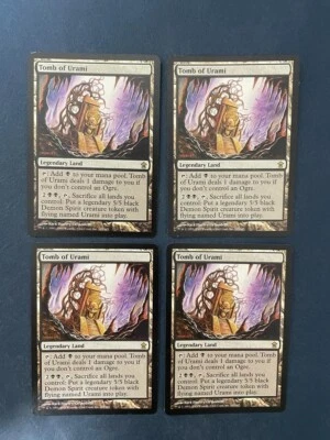 MTG 4X SAVIORS OF KAMIGAWA TOMB OF URAMI MAGIC THE GATHERING RARE LAND ENGLISH - Image 1 of 4