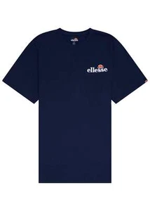 Ellesse Voodoo Mens T-Shirt Navy Blue - Picture 1 of 10