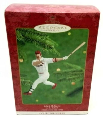 MARK MCGWIRE Adorno de Navidad HALLMARK 2000 Béisbol Cardenales de San Luis (G23) Foto 1 de 4