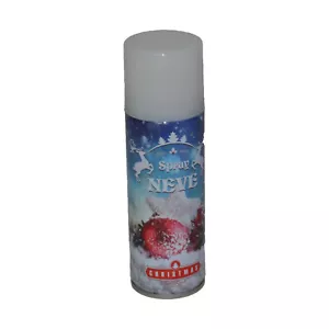 Bomboletta a spray bianca effetto neve per decorazione finestre contenuto 100 ml - Foto 1 di 2